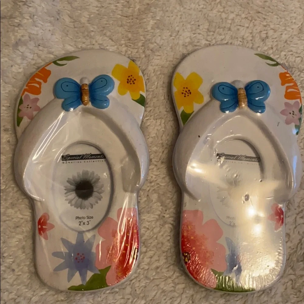 Floral Flip flop frames - New in packaging